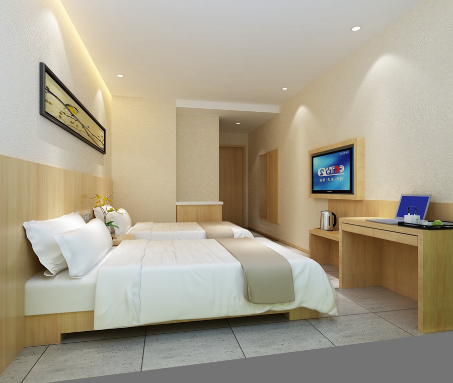 上海速8酒店裝修設(shè)計效果-第4張圖片-上海古都建筑設(shè)計集團