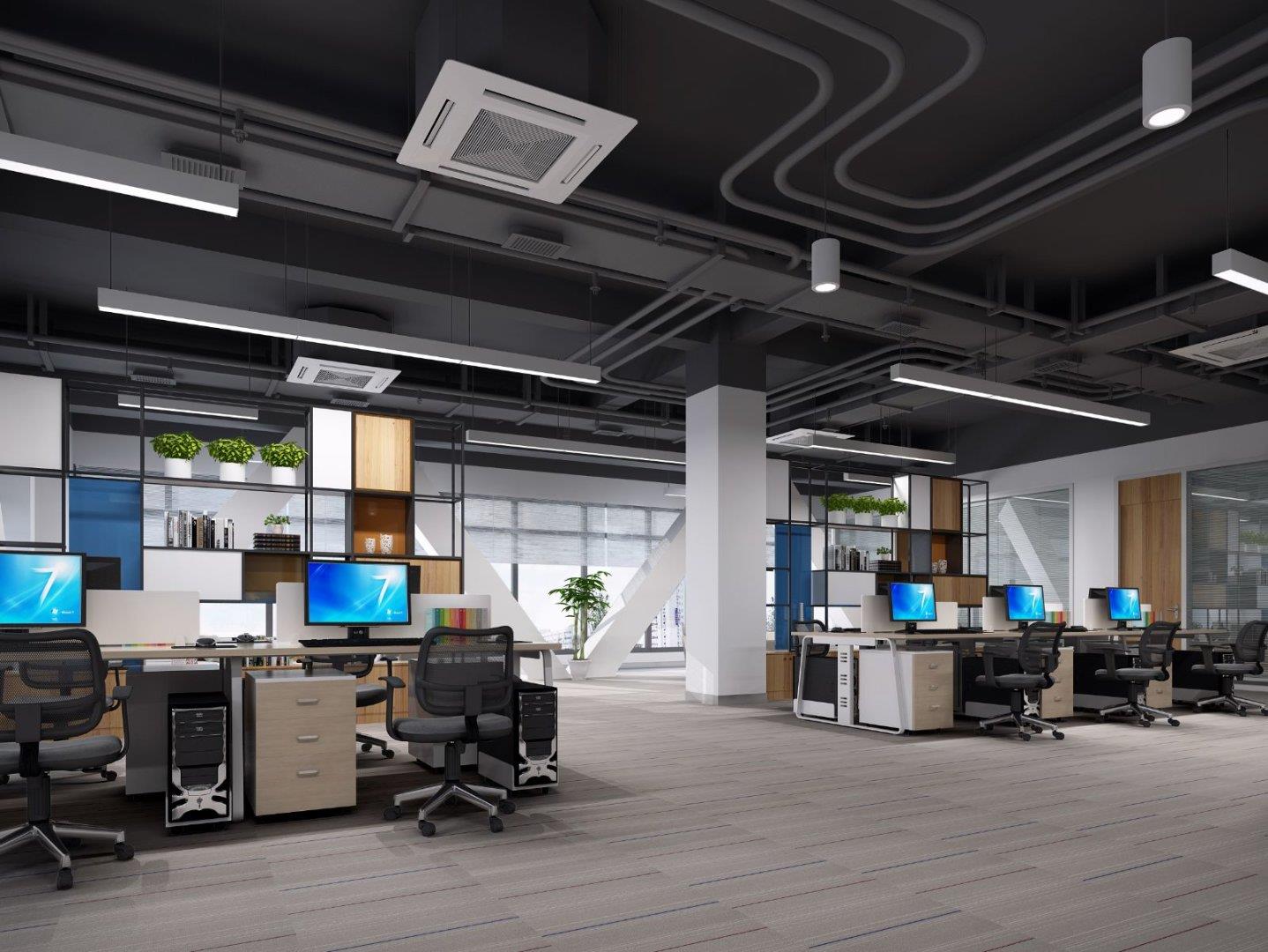 徐匯區(qū)南丹東路辦公室設(shè)計效果圖-第3張圖片-上海古都建筑設(shè)計集團(tuán)