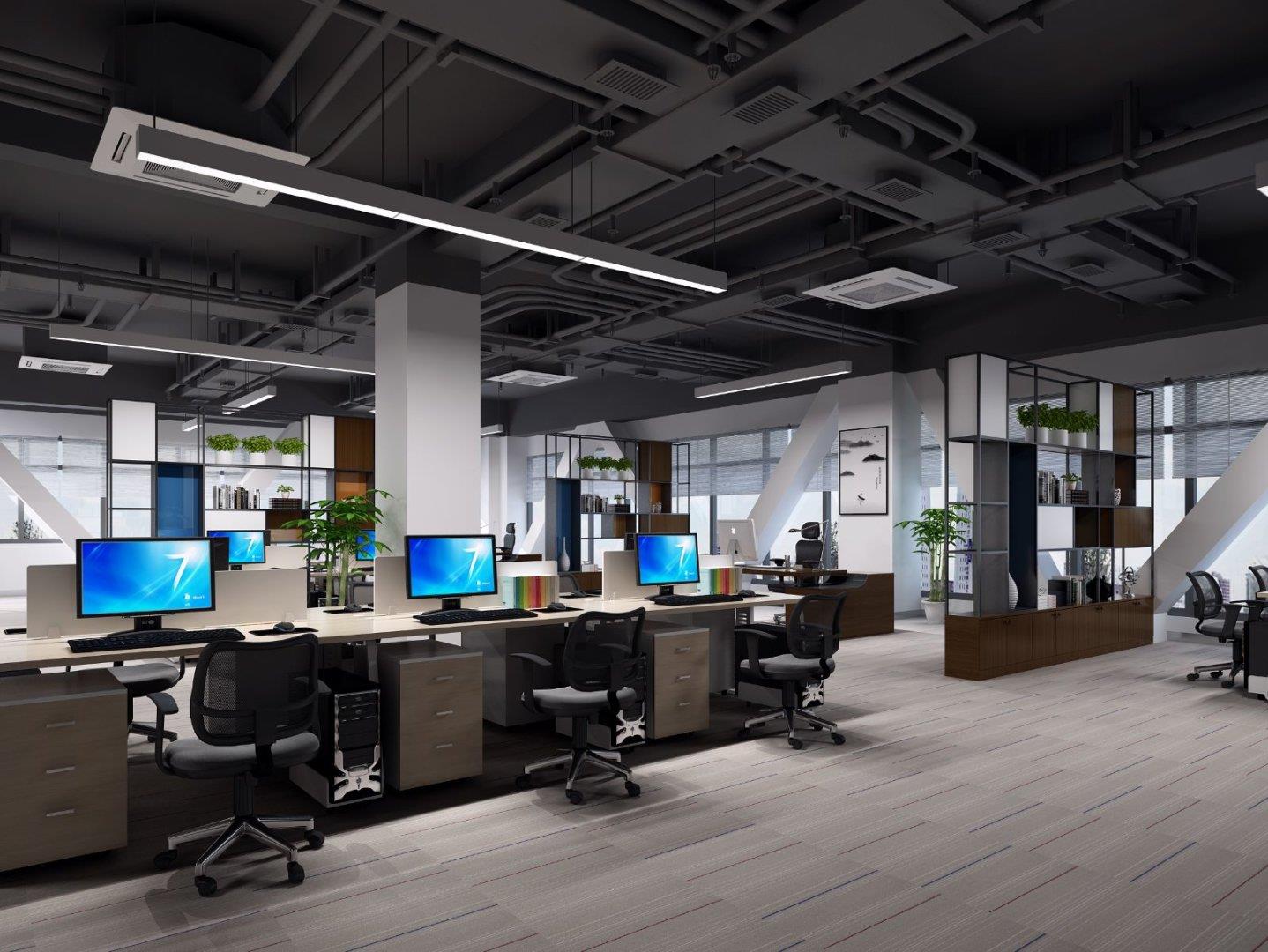 徐匯區(qū)南丹東路辦公室設(shè)計效果圖-第2張圖片-上海古都建筑設(shè)計集團(tuán)