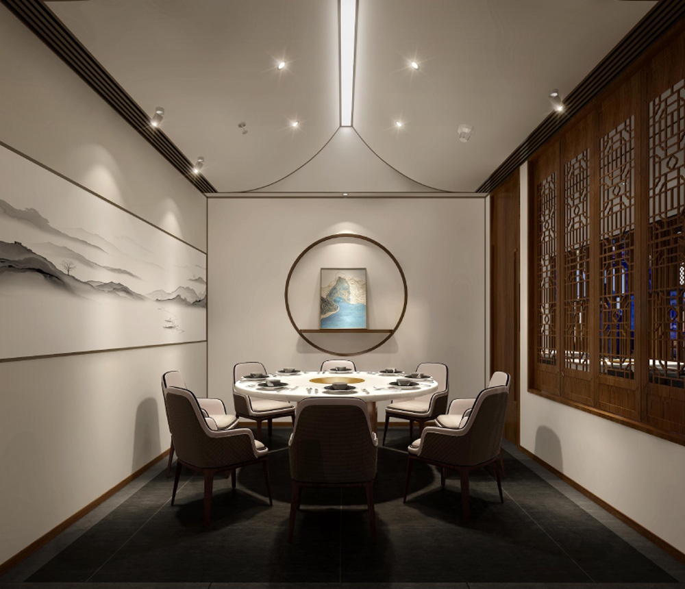 南京路火鍋店裝修設(shè)計效果-第6張圖片-上海古都建筑設(shè)計集團