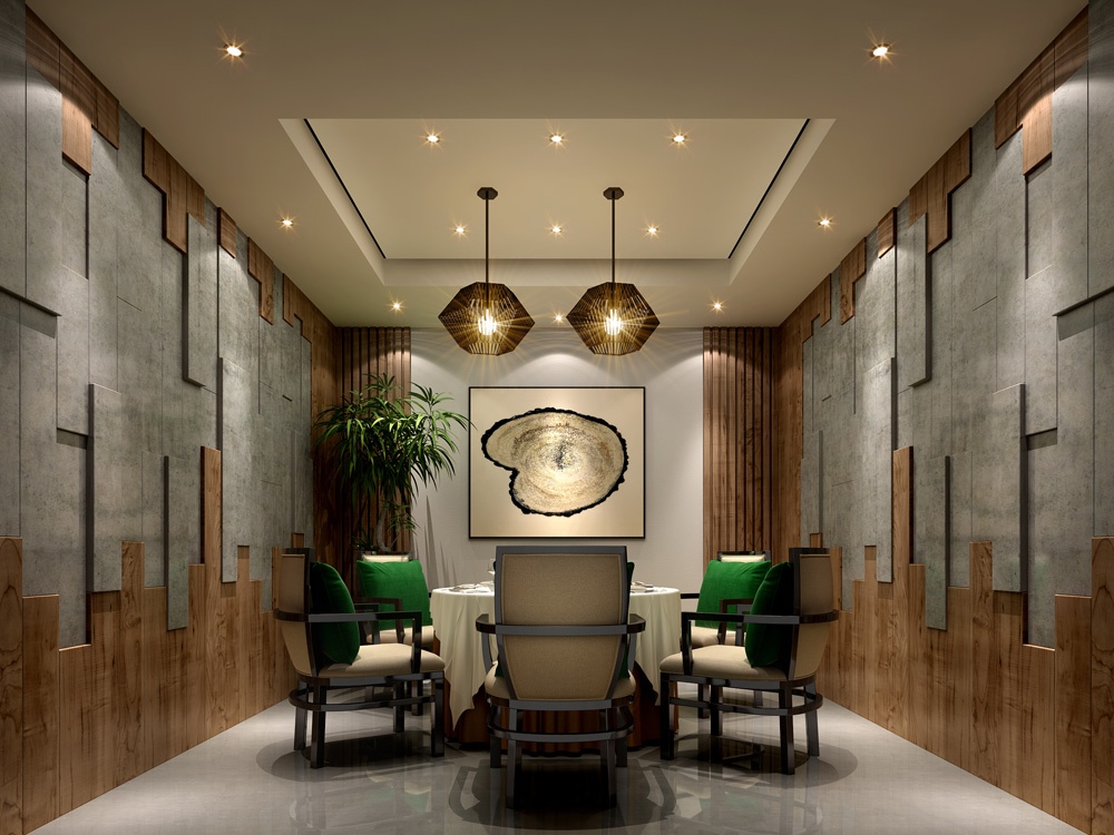700平中式風(fēng)格餐飲店面設(shè)計裝潢-第4張圖片-上海古都建筑設(shè)計集團(tuán)