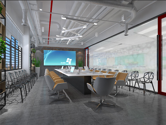 黃浦南京西路明天廣場辦公室設(shè)計(jì)裝潢圖-第5張圖片-上海古都建筑設(shè)計(jì)集團(tuán)