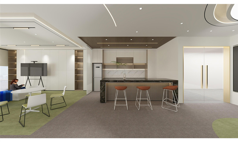 上海徐匯區(qū)芒果廣場辦公室裝修設(shè)計效果-第4張圖片-上海古都建筑設(shè)計集團