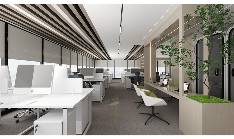 上海徐匯區(qū)芒果廣場辦公室裝修設(shè)計效果-第8張圖片-上海古都建筑設(shè)計集團