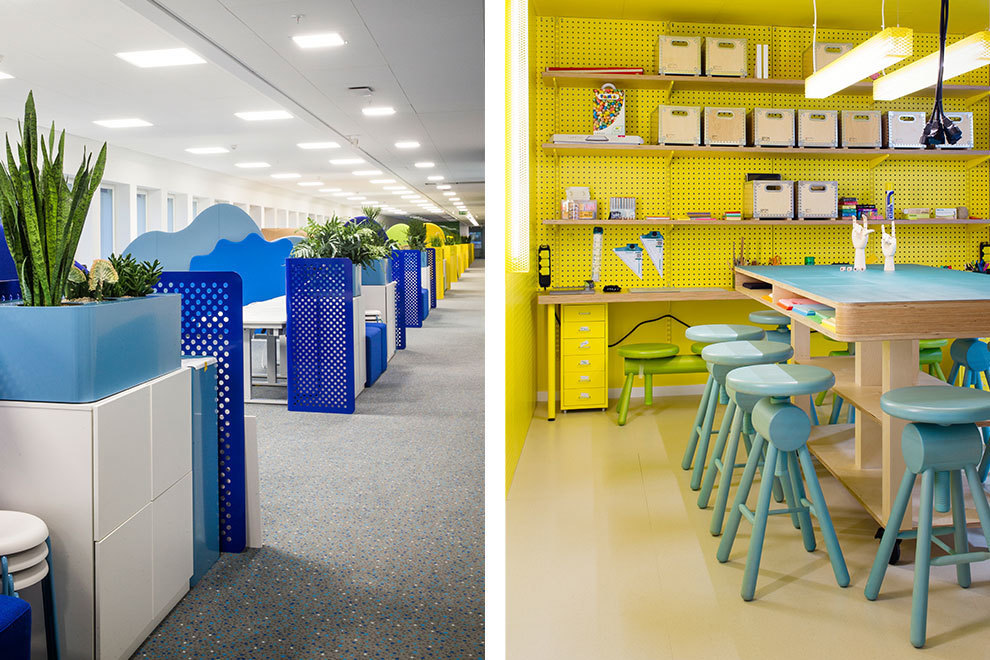 3300平游戲公司辦公室裝修設(shè)計效果-第2張圖片-上海古都建筑設(shè)計集團