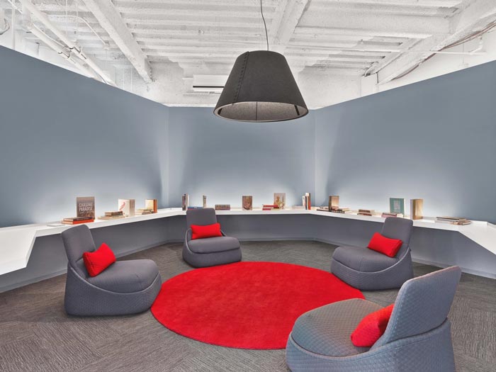 金山辦公室裝修通信服務(wù)公司設(shè)計案例-第6張圖片-上海古都建筑設(shè)計集團(tuán)