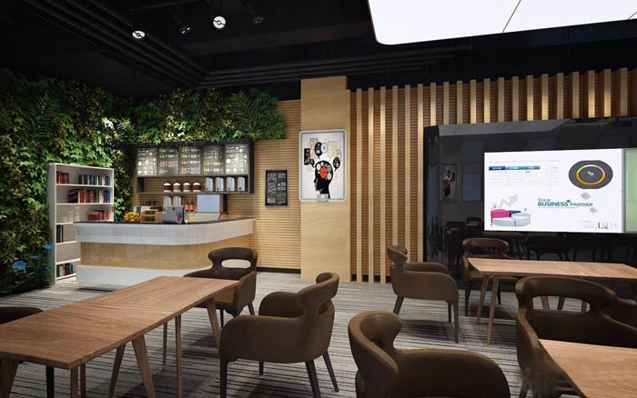 嘉定辦公室裝修紡織公司設(shè)計效果圖-第5張圖片-上海古都建筑設(shè)計集團