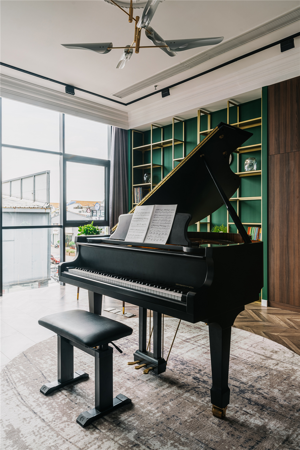 閔行區(qū)小型鋼琴教室裝修設計-第3張圖片-上海古都建筑設計集團