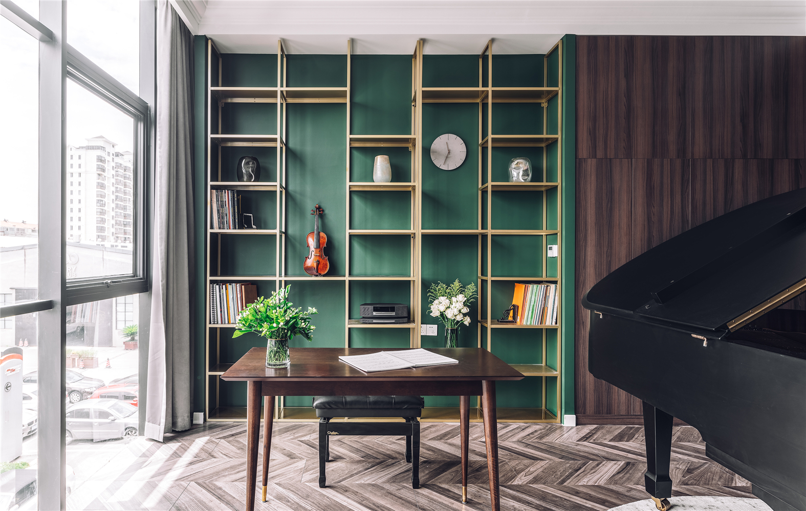 閔行區(qū)小型鋼琴教室裝修設計-第4張圖片-上海古都建筑設計集團