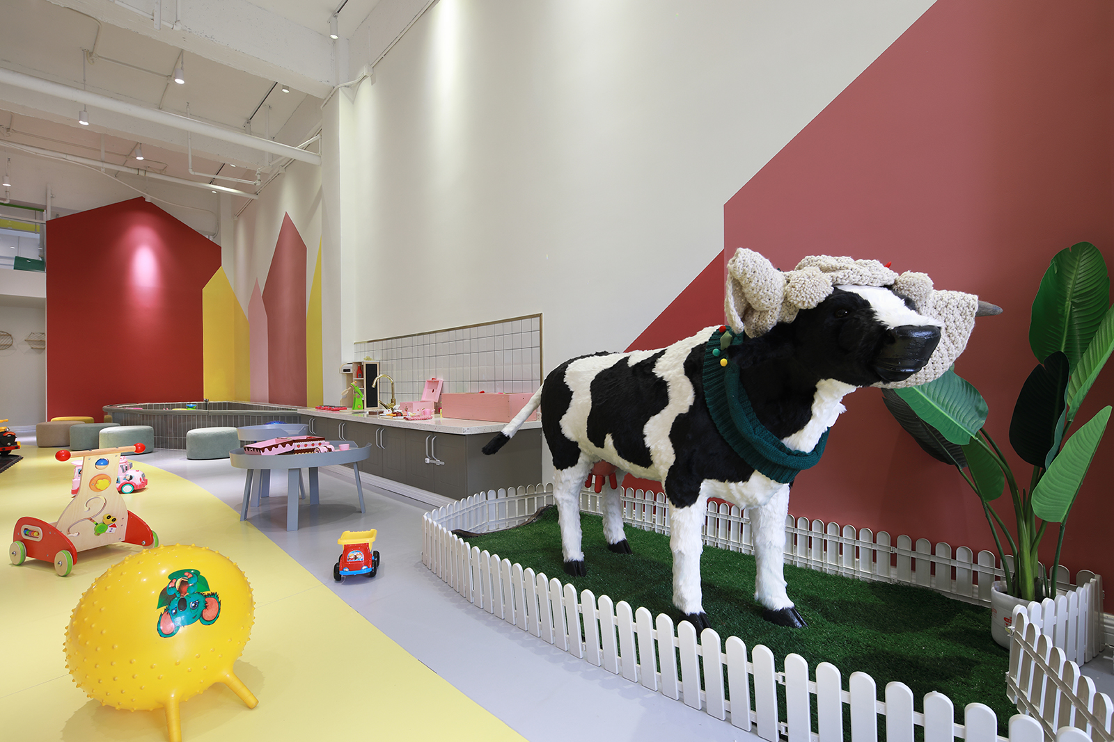 上海辦公室裝修兒童樂園裝修設計案例-第2張圖片-上海古都建筑設計集團