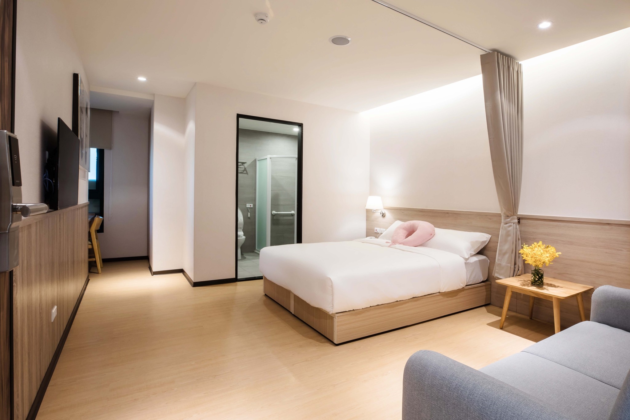 奉賢區(qū)200平月子中心辦公室裝修設(shè)計(jì)-第2張圖片-上海古都建筑設(shè)計(jì)集團(tuán)