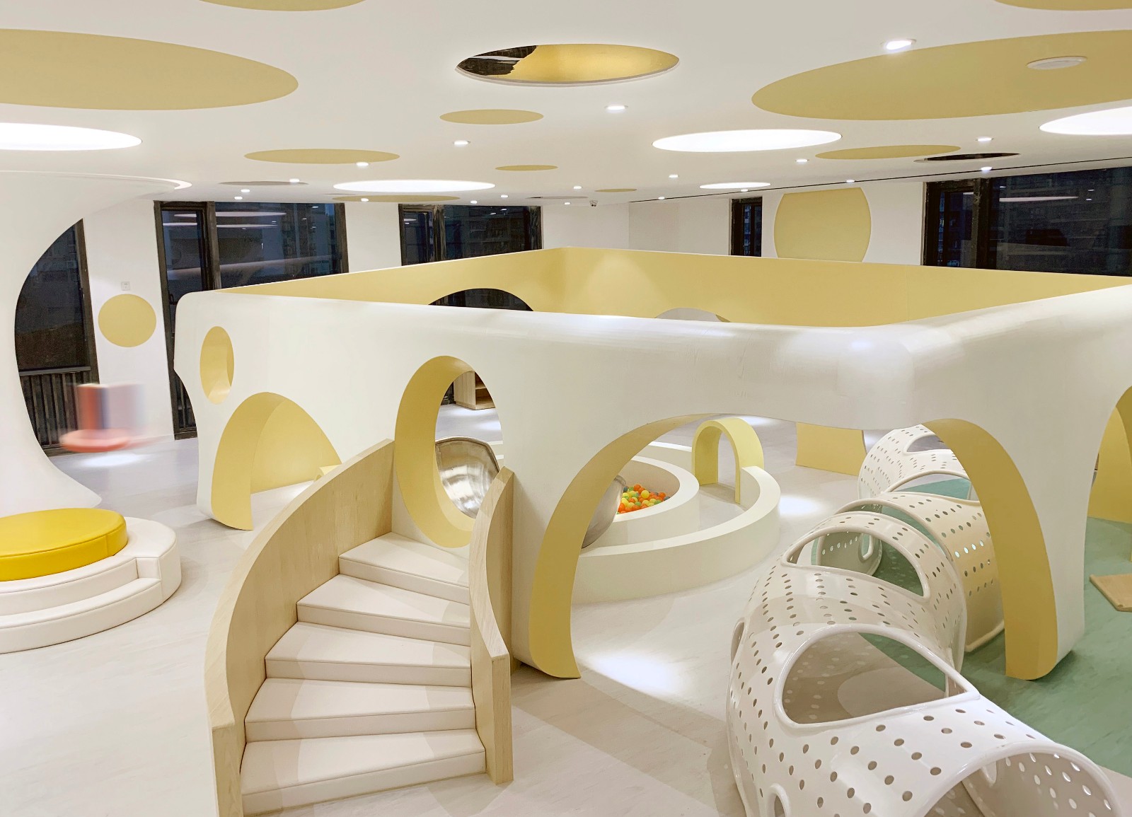 普陀區(qū)親子娛樂辦公室裝修設(shè)計案例-第4張圖片-上海古都建筑設(shè)計集團 普陀區(qū)親子娛樂辦公室裝修設(shè)計案例-第4張圖片-上海古都建筑設(shè)計集團