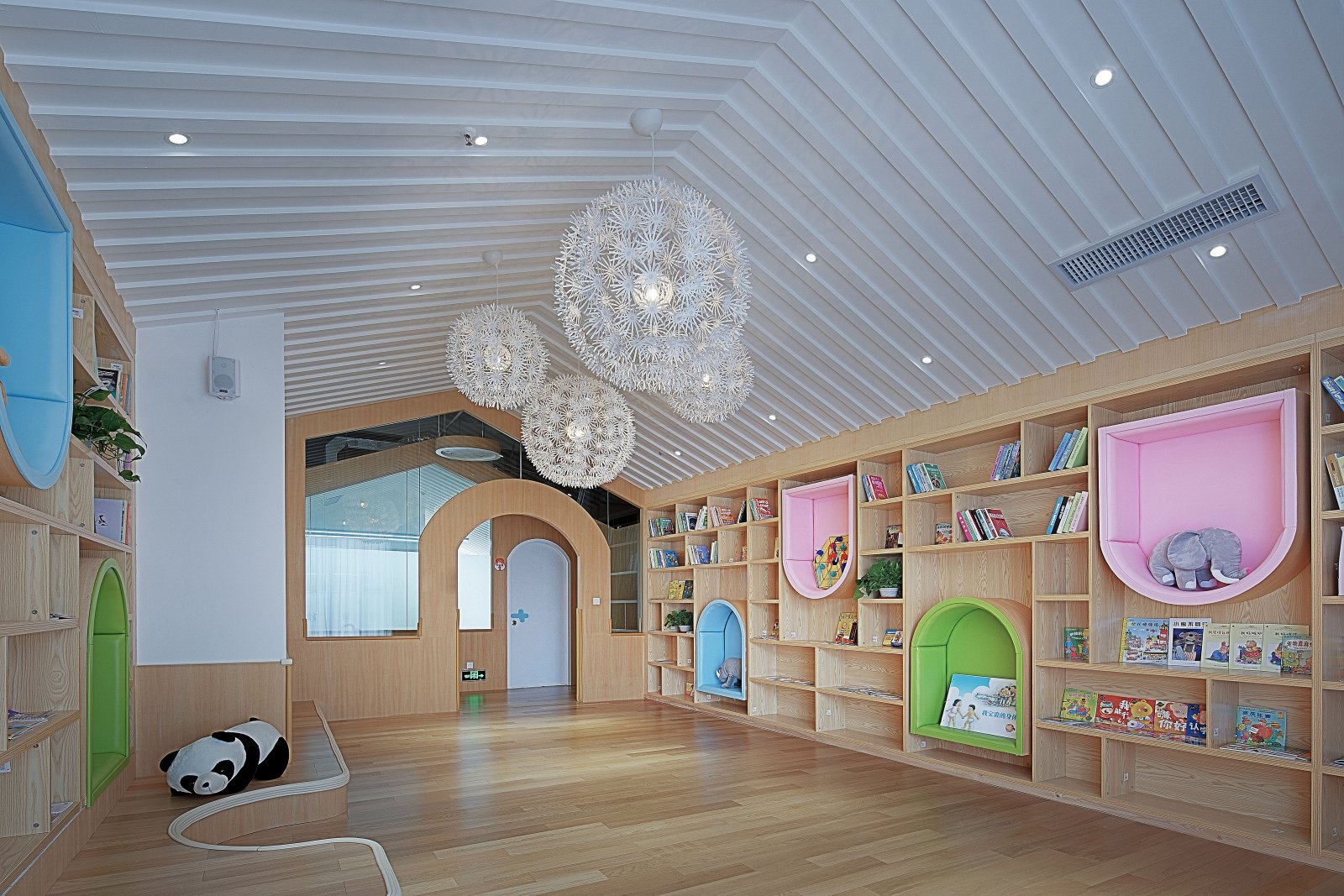 簡約風早教中心辦公室裝修設計-第3張圖片-上海古都建筑設計集團 簡約風早教中心辦公室裝修設計-第3張圖片-上海古都建筑設計集團