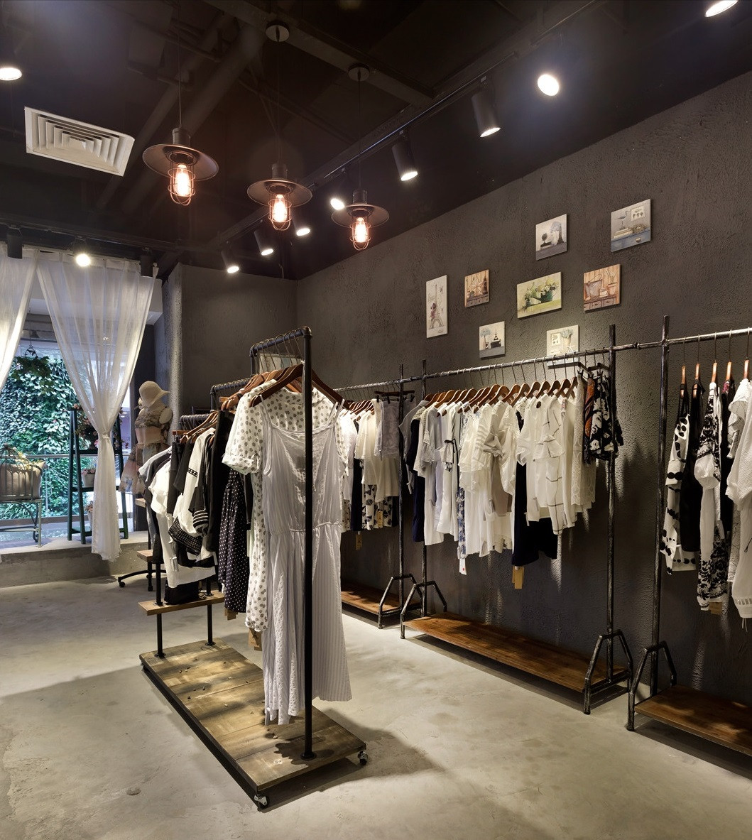 青浦區(qū)loft風格女裝店裝修設(shè)計-第2張圖片-上海古都建筑設(shè)計集團