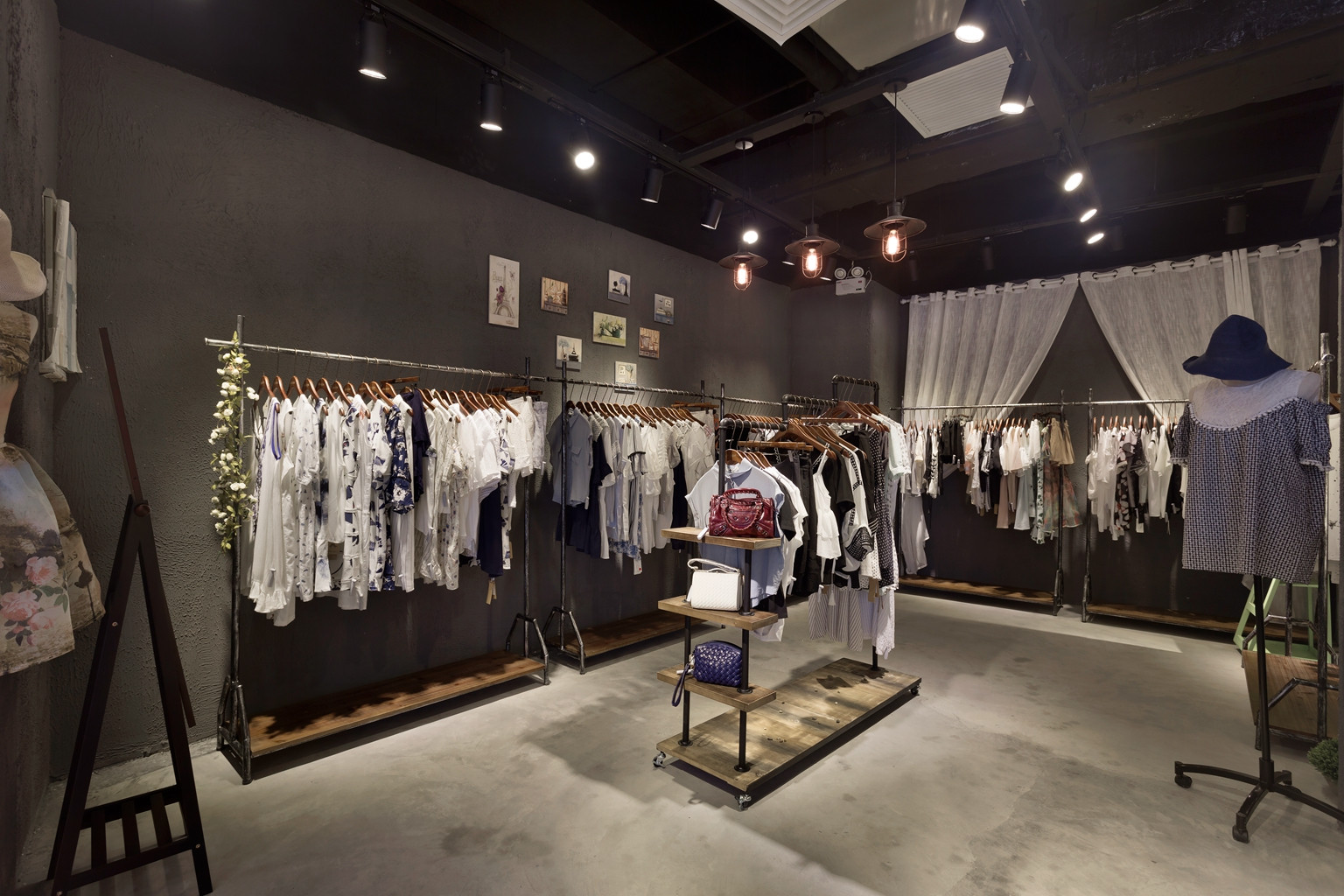 青浦區(qū)loft風格女裝店裝修設(shè)計-第3張圖片-上海古都建筑設(shè)計集團