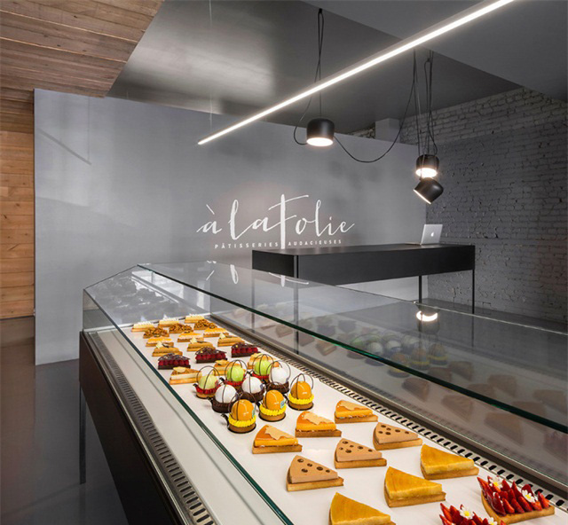 簡約灰色調(diào)面包店裝修設(shè)計(jì)-第1張圖片-上海古都建筑設(shè)計(jì)集團(tuán)