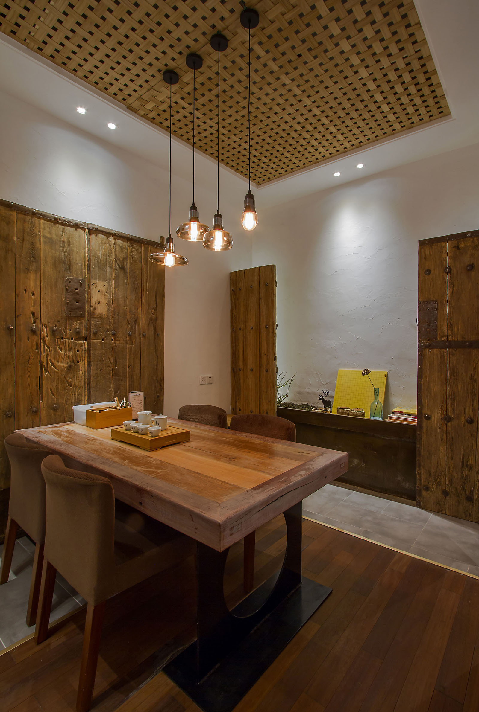 混搭風(fēng)格茶館裝修設(shè)計-第3張圖片-上海古都建筑設(shè)計集團(tuán)