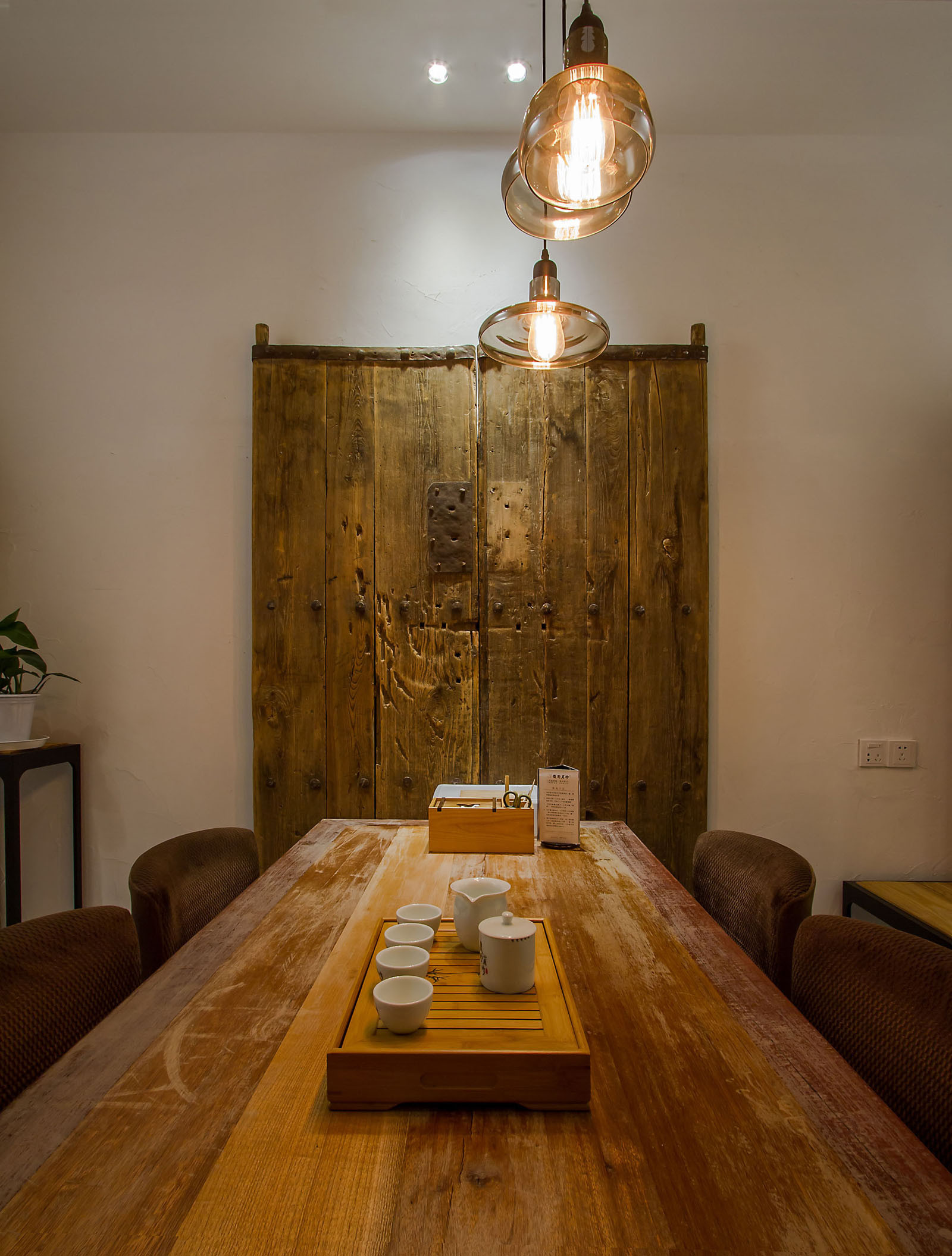 混搭風(fēng)格茶館裝修設(shè)計-第5張圖片-上海古都建筑設(shè)計集團(tuán)