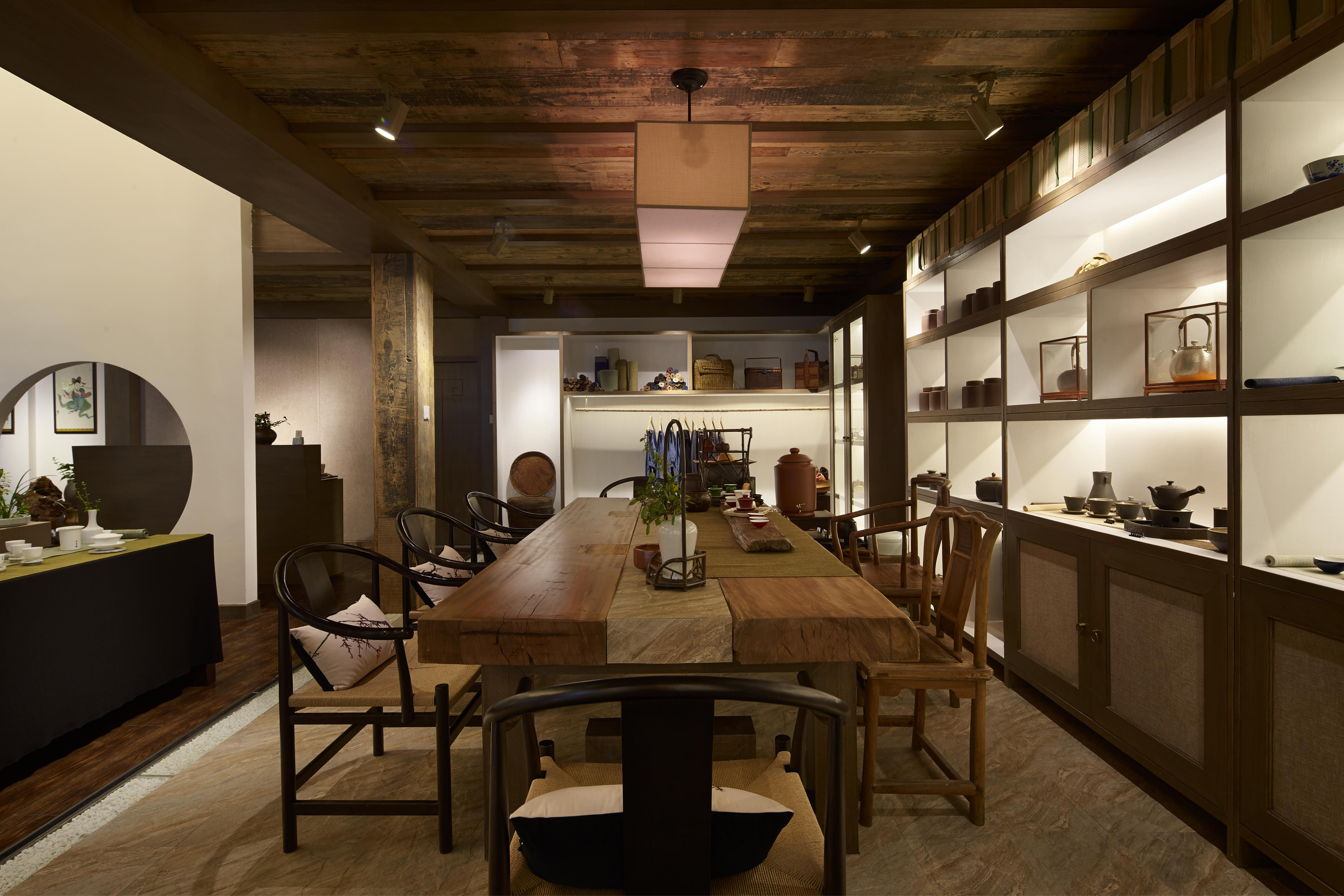 浦東新區(qū)韻律茶館裝修設(shè)計(jì)-第4張圖片-上海古都建筑設(shè)計(jì)集團(tuán)