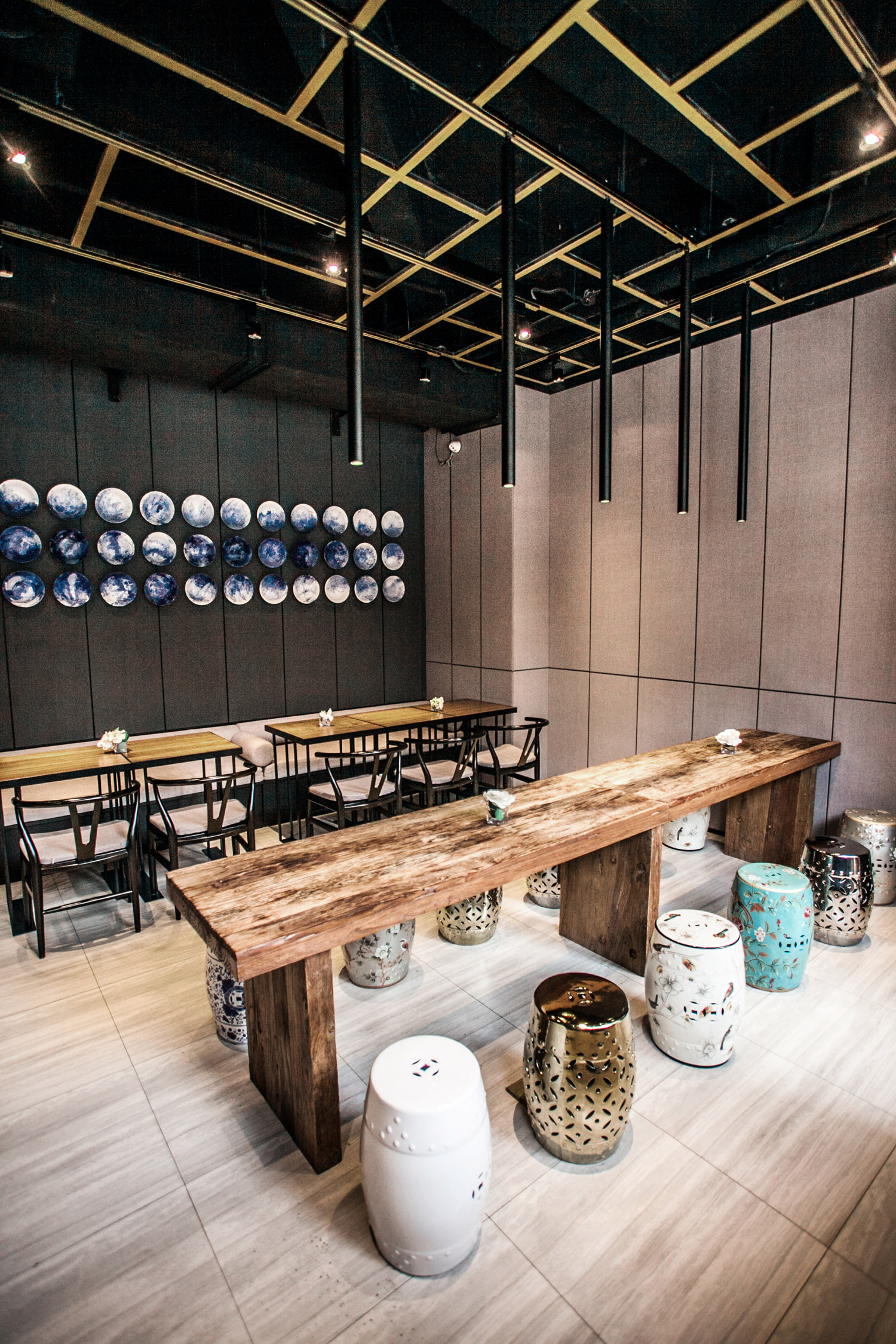 中式拉面館裝修設計-第6張圖片-上海古都建筑設計集團