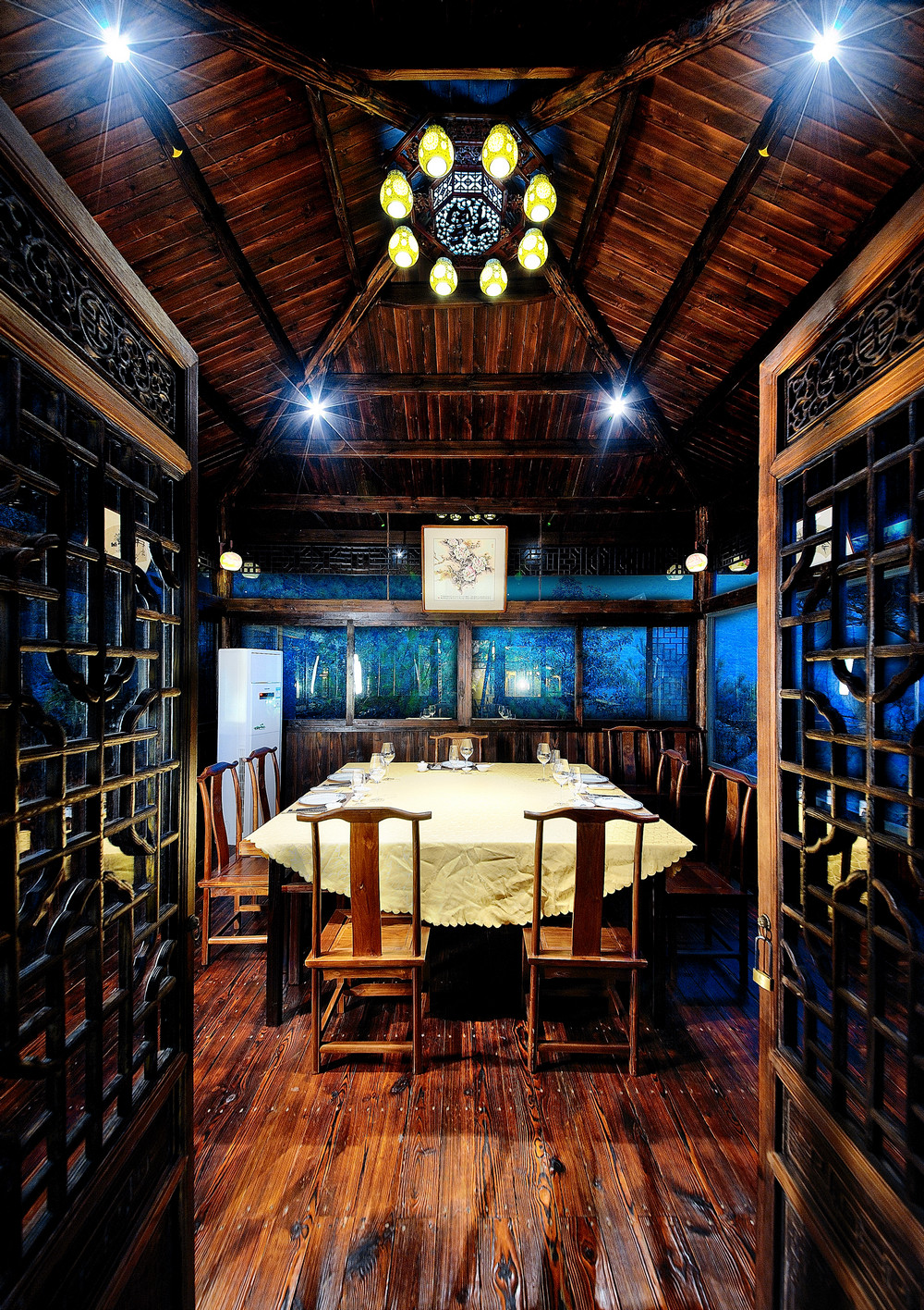 復(fù)古中式養(yǎng)生所裝修設(shè)計(jì)-第3張圖片-上海古都建筑設(shè)計(jì)集團(tuán)