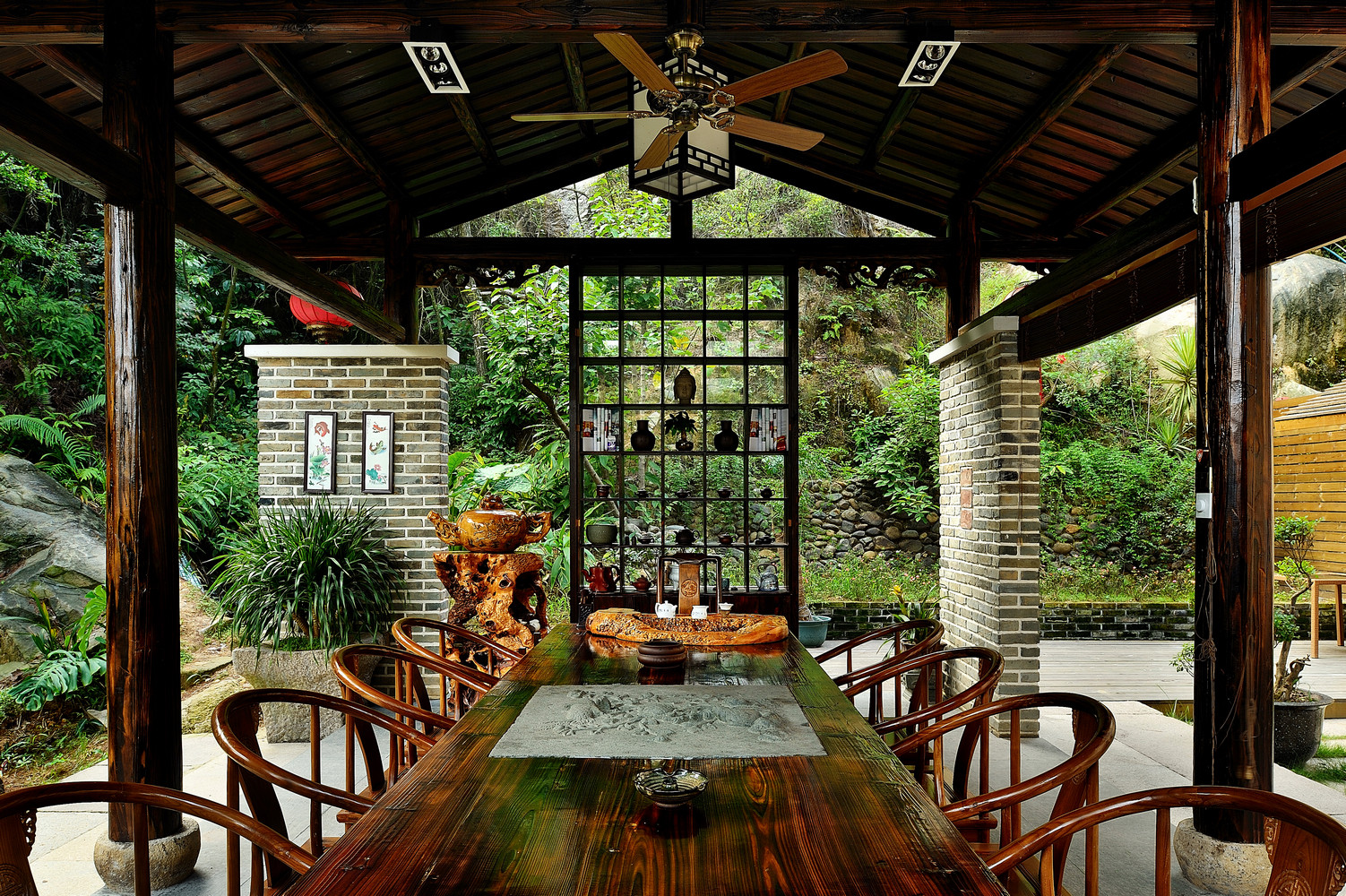 復(fù)古中式養(yǎng)生所裝修設(shè)計(jì)-第4張圖片-上海古都建筑設(shè)計(jì)集團(tuán)