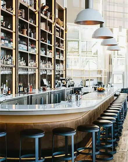 復古工業(yè)風酒吧裝修設計-第5張圖片-上海古都建筑設計集團