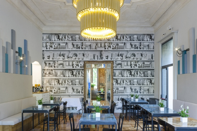 親子主題餐廳裝修設(shè)計-第3張圖片-上海古都建筑設(shè)計集團(tuán)