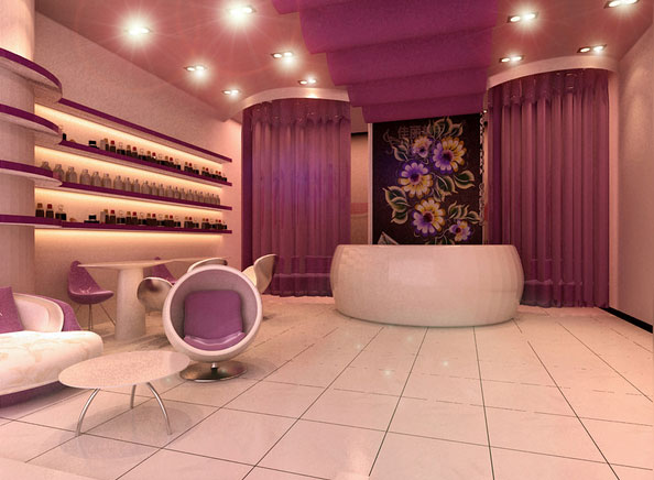 清新簡約美甲店裝修設(shè)計-第4張圖片-上海古都建筑設(shè)計集團(tuán)