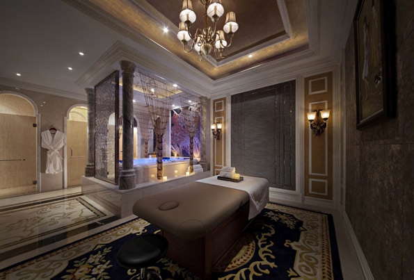 歐式水療中心裝修設(shè)計-第4張圖片-上海古都建筑設(shè)計集團(tuán)