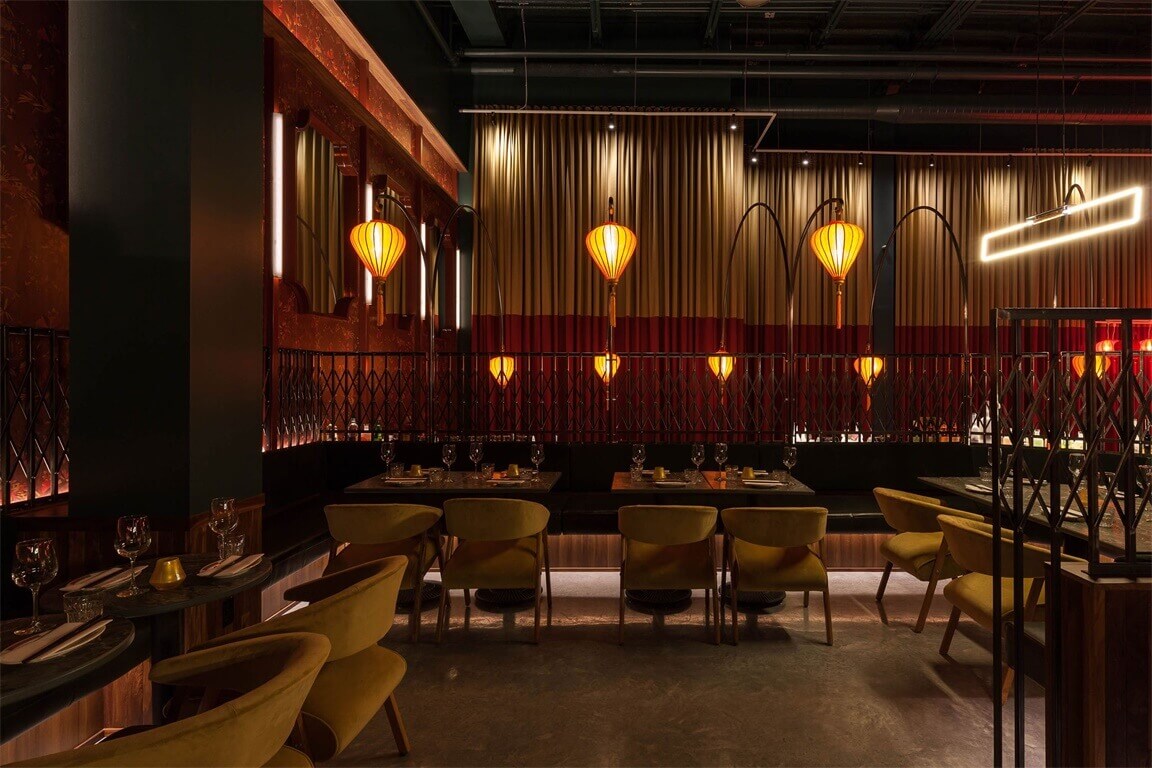 港式工業(yè)風酒樓餐廳裝修設計-第4張圖片-上海古都建筑設計集團