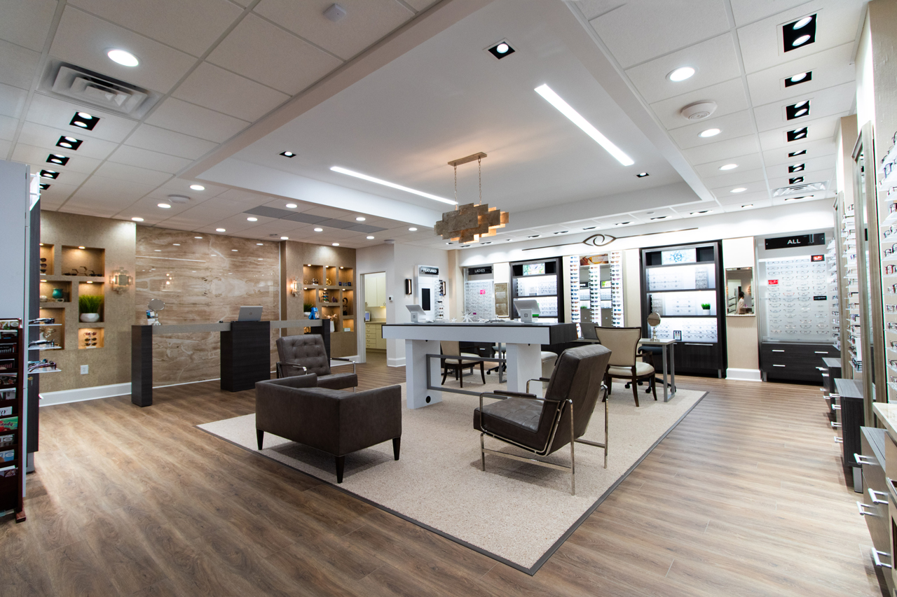 大學校園眼科醫(yī)務室裝修設計-第2張圖片-上海古都建筑設計集團