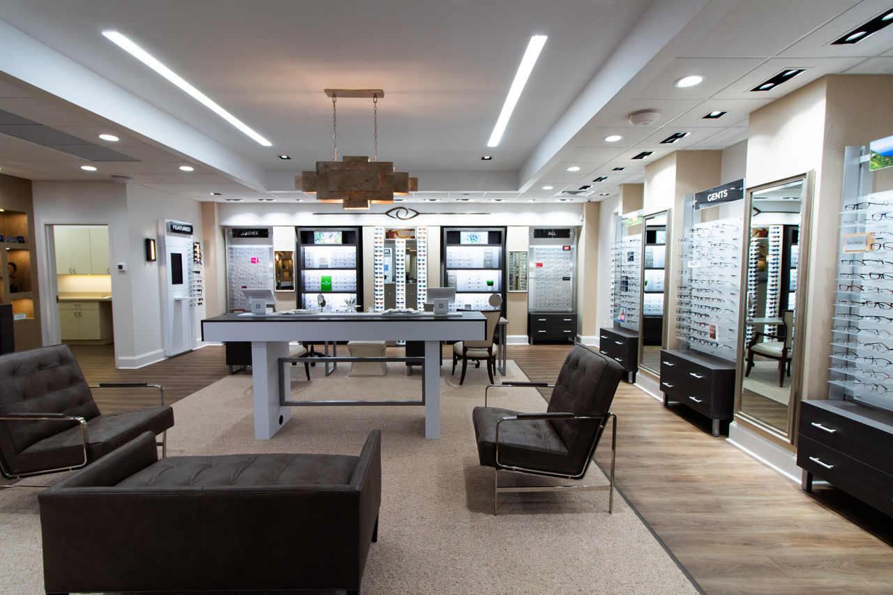 大學校園眼科醫(yī)務室裝修設計-第3張圖片-上海古都建筑設計集團