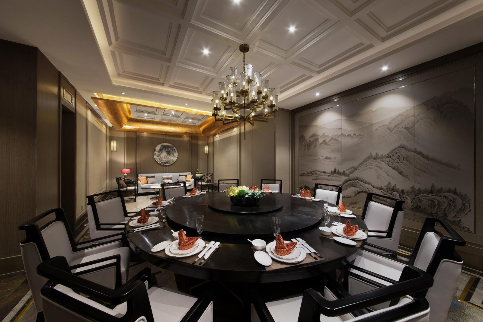 中式復(fù)古酒樓餐廳裝修設(shè)計(jì)-第5張圖片-上海古都建筑設(shè)計(jì)集團(tuán)