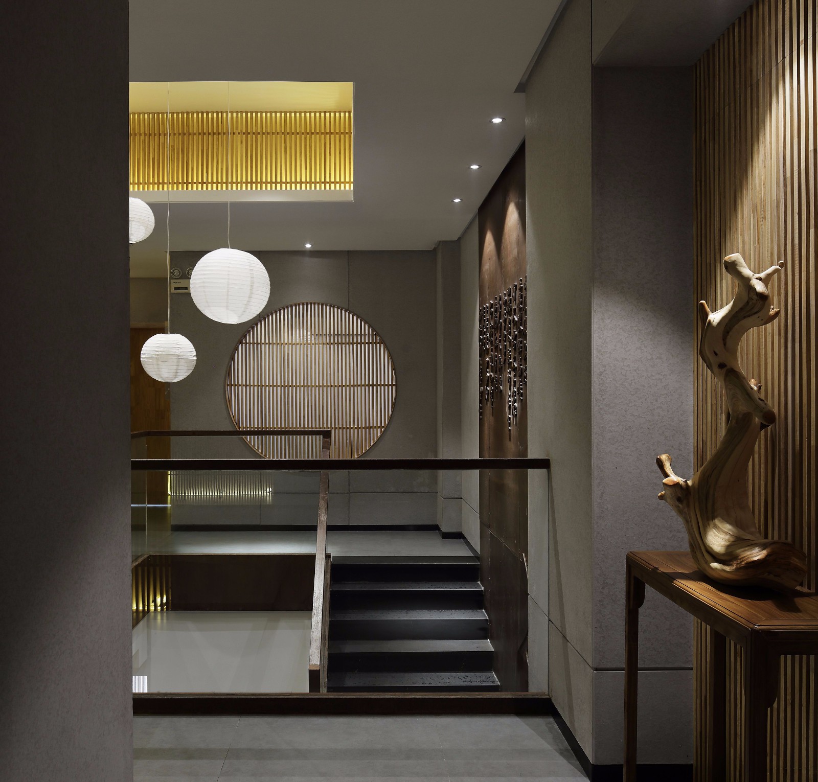 現(xiàn)代新式茶樓裝修設計-第5張圖片-上海古都建筑設計集團