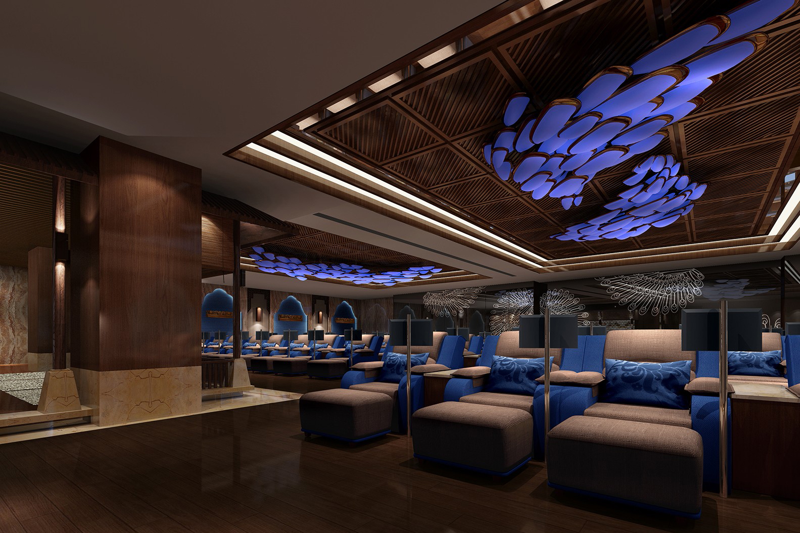 東南亞風格澡堂裝修設計-第4張圖片-上海古都建筑設計集團