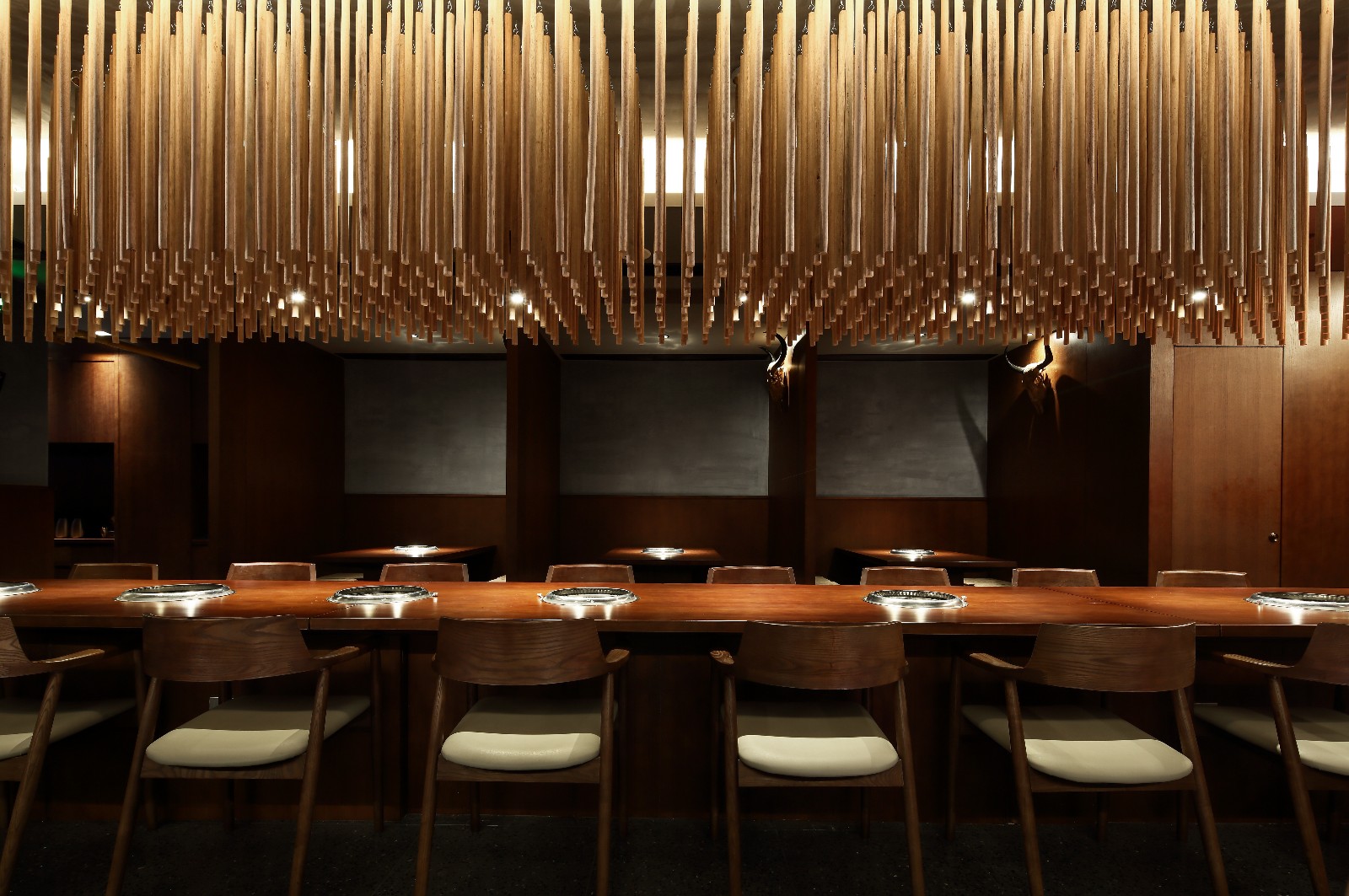 高檔古典火鍋店裝修設計-第3張圖片-上海古都建筑設計集團