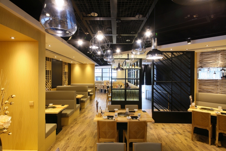 簡約日式燒烤店裝修設(shè)計(jì)-第5張圖片-上海古都建筑設(shè)計(jì)集團(tuán)