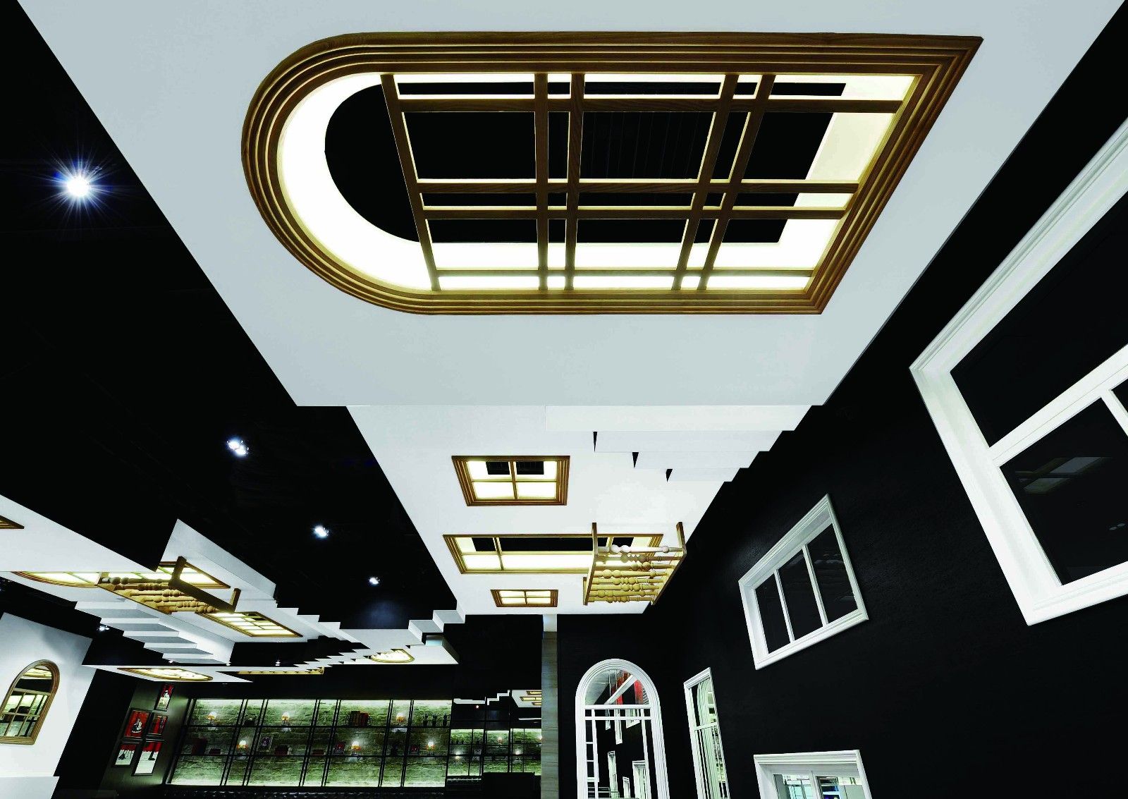 浦東新區(qū)法式時尚餐廳裝修設(shè)計-第3張圖片-上海古都建筑設(shè)計集團(tuán)