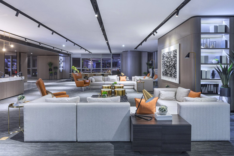 6000平智能科技公司辦公室裝潢設(shè)計-第7張圖片-上海古都建筑設(shè)計集團(tuán) 6000平智能科技公司辦公室裝潢設(shè)計-第7張圖片-上海古都建筑設(shè)計集團(tuán)