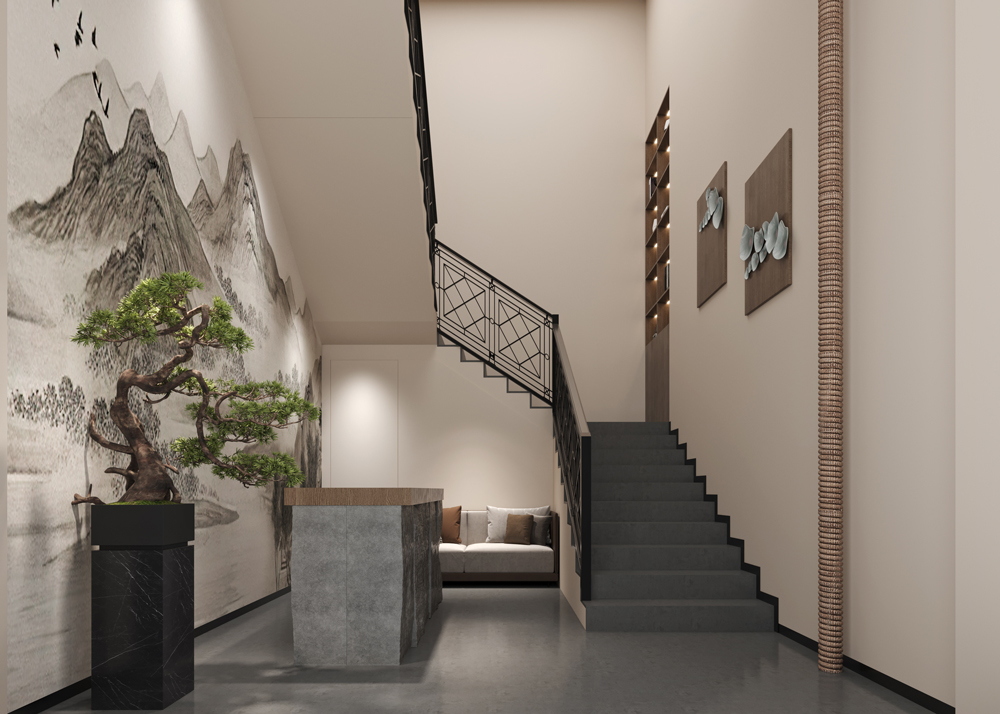 330平方現(xiàn)代茶室設計裝潢效果-第2張圖片-上海古都建筑設計集團