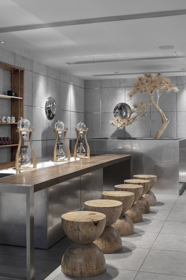 特色茶室裝修設(shè)計實景效果圖-第2張圖片-上海古都建筑設(shè)計集團(tuán)