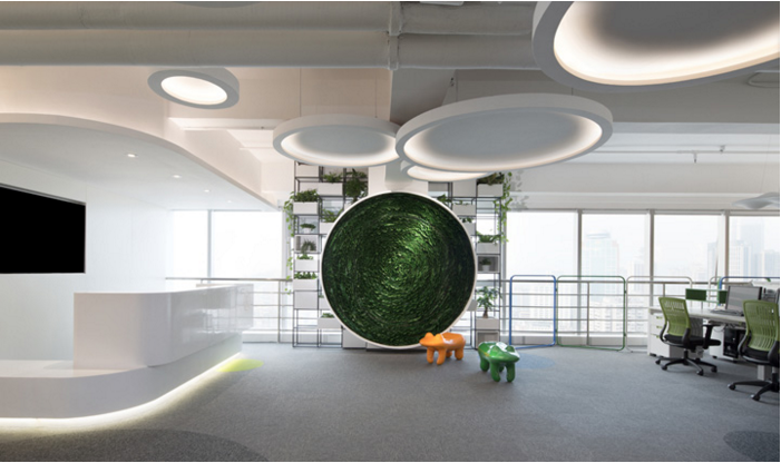 松江1000平餐飲公司辦公室裝潢設(shè)計(jì)圖-第2張圖片-上海古都建筑設(shè)計(jì)集團(tuán) 松江1000平餐飲公司辦公室裝潢設(shè)計(jì)圖-第2張圖片-上海古都建筑設(shè)計(jì)集團(tuán)