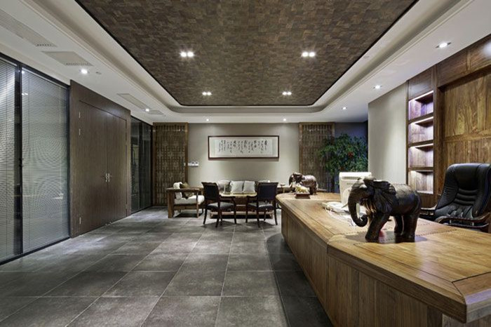 房地產公司辦公空間裝修設計圖-第6張圖片-上海古都建筑設計集團