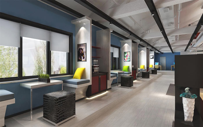 松江文化傳媒企業(yè)辦公室設(shè)計(jì)方案-第2張圖片-上海古都建筑設(shè)計(jì)集團(tuán) 松江文化傳媒企業(yè)辦公室設(shè)計(jì)方案-第2張圖片-上海古都建筑設(shè)計(jì)集團(tuán)