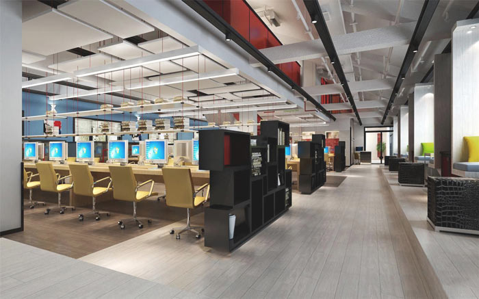 松江文化傳媒企業(yè)辦公室設(shè)計(jì)方案-第1張圖片-上海古都建筑設(shè)計(jì)集團(tuán) 松江文化傳媒企業(yè)辦公室設(shè)計(jì)方案-第1張圖片-上海古都建筑設(shè)計(jì)集團(tuán)